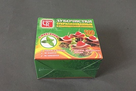 Зубочистки в индивид.упак.п/п с МЕНТОЛОМ(500/50)