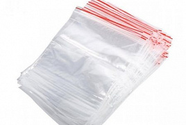 Пакет ZIP LOCK 20х25/30 мкм С КРАСНОЙ ПОЛОСОЙ 100 штук (1/10/300)