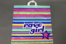 Пакет с петл.руч.60х50+11 (25/250) RAVE GIRL